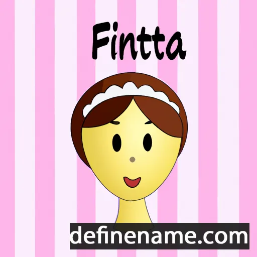 Fineta cartoon