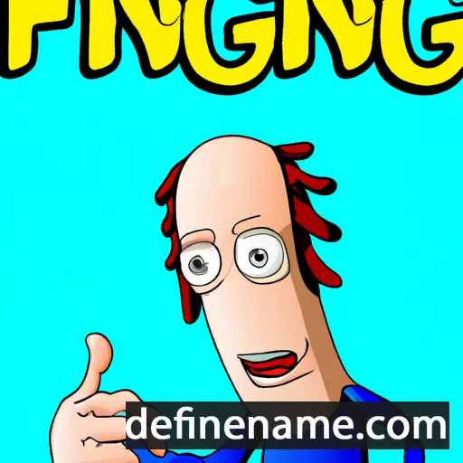 Fingan cartoon