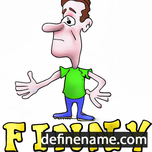 cartoon of the name Finney