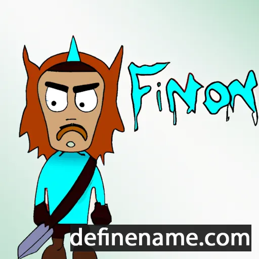 Finnjón cartoon