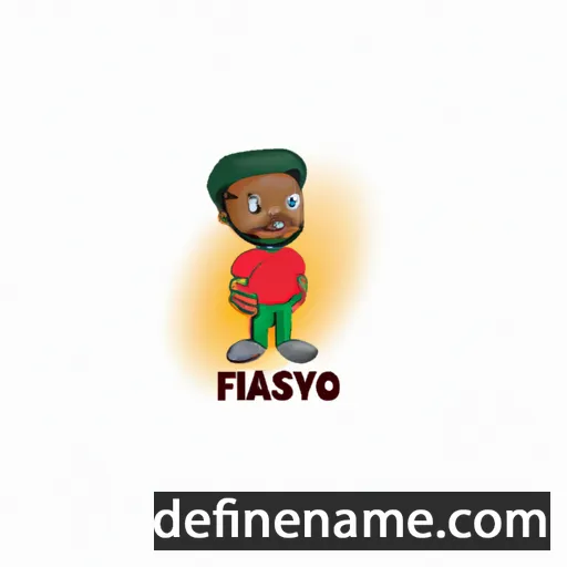 Fisayo cartoon