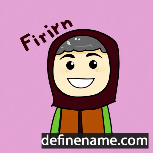 Fitriani cartoon