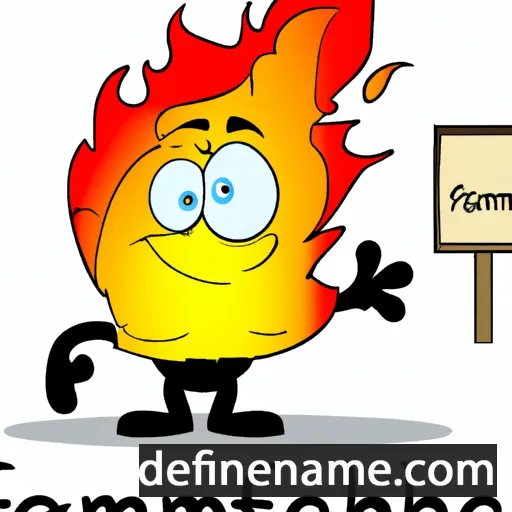 Flamberge cartoon