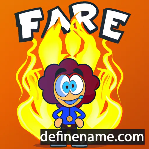 Flare cartoon