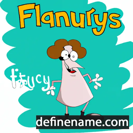 Flaunys cartoon