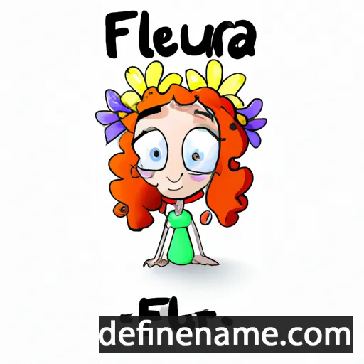 Fleura cartoon