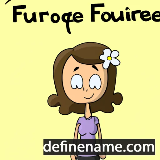 Fleurine cartoon