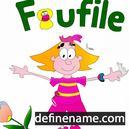 Fleurtje cartoon