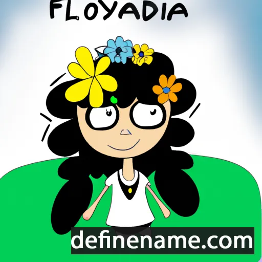 Florayda cartoon