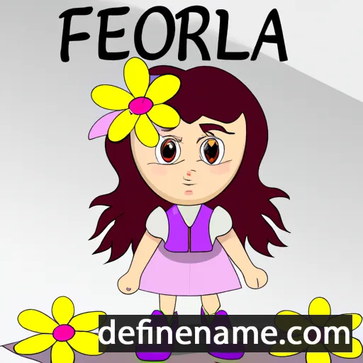 Florella cartoon