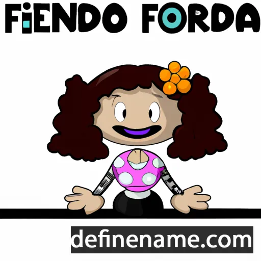 Florenda cartoon