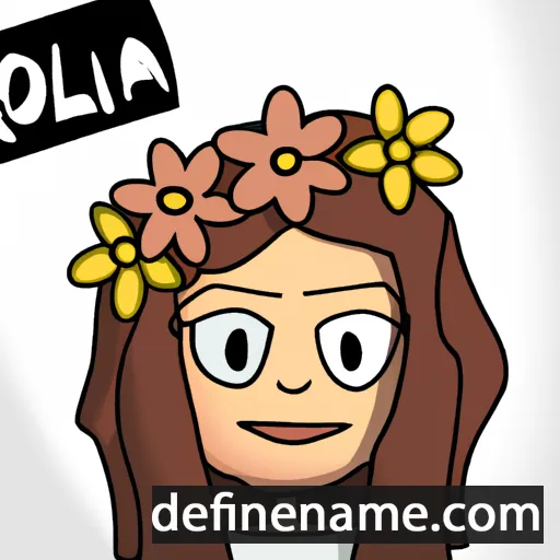 Floria cartoon