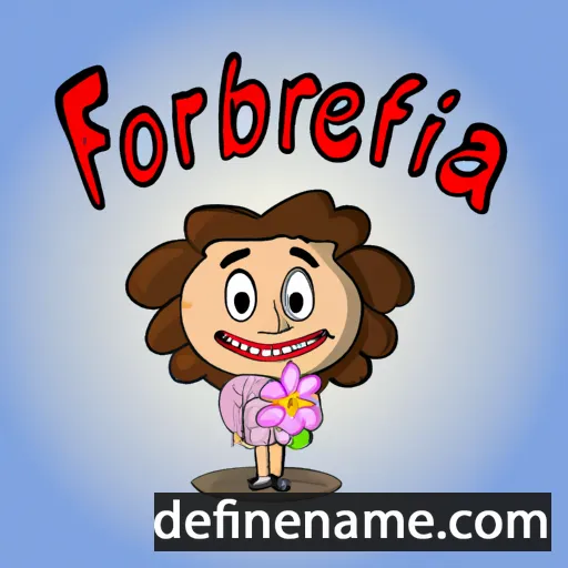 Floriberta cartoon