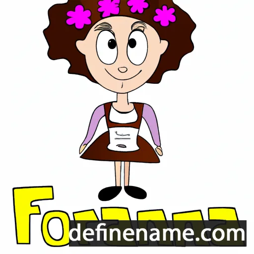 Florijana cartoon