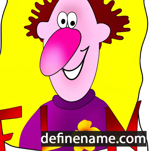 cartoon of the name Florion