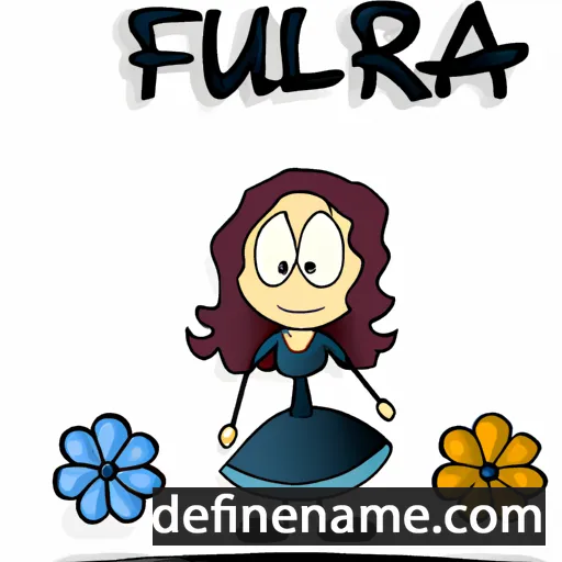 Fluria cartoon