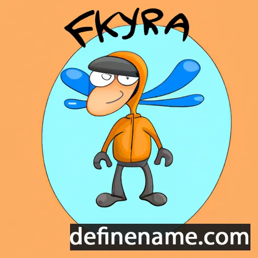 Flykra cartoon