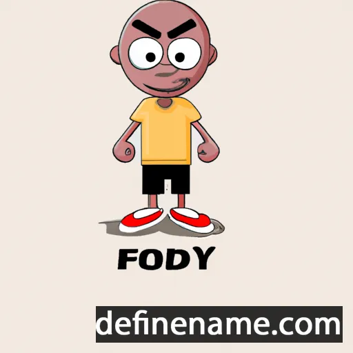 Foday cartoon