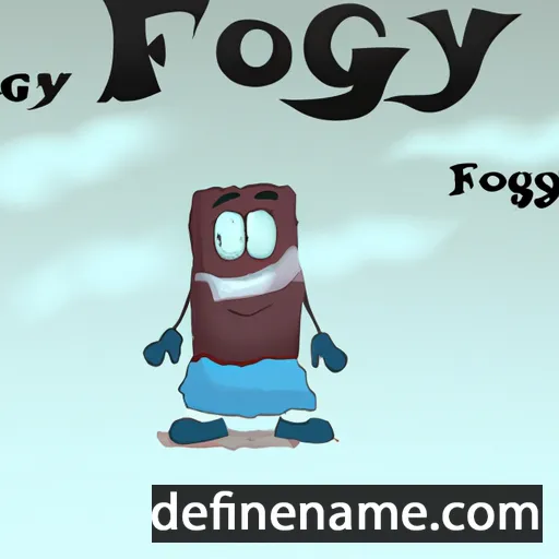 Foggy cartoon