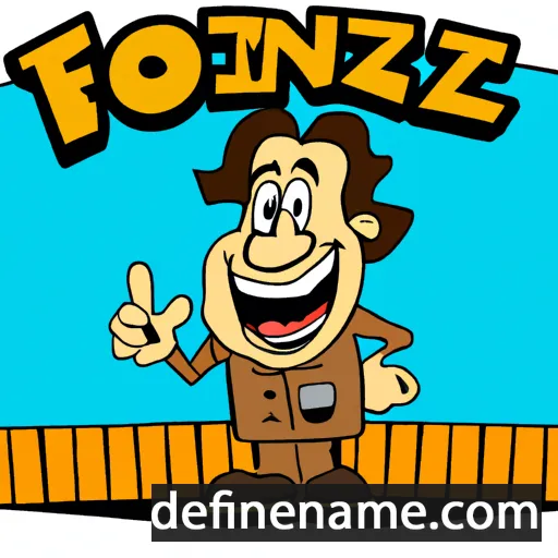 Fonzie cartoon