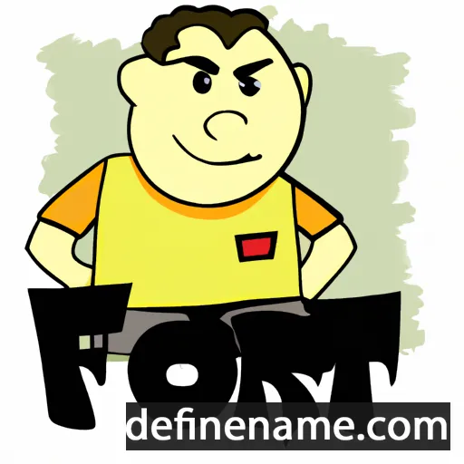 Forti cartoon