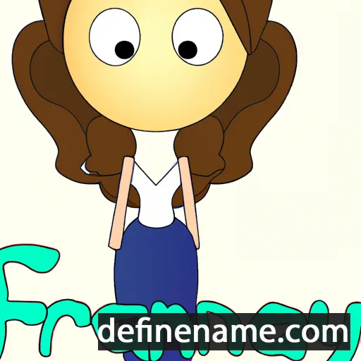 Francya cartoon