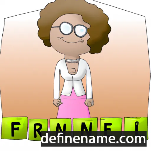 Franklene cartoon