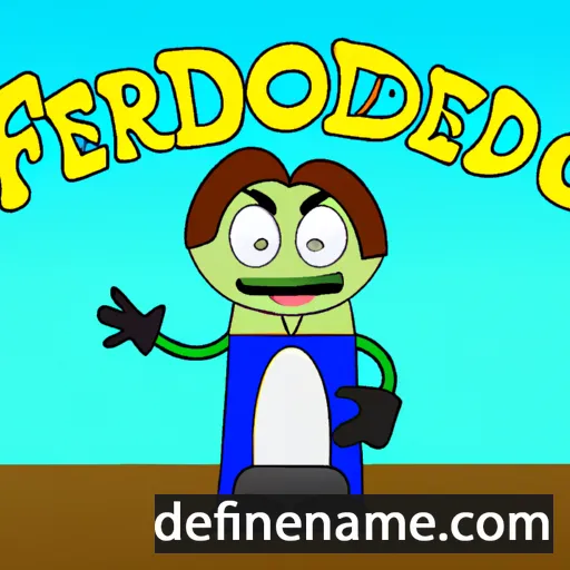 Fredegonda cartoon