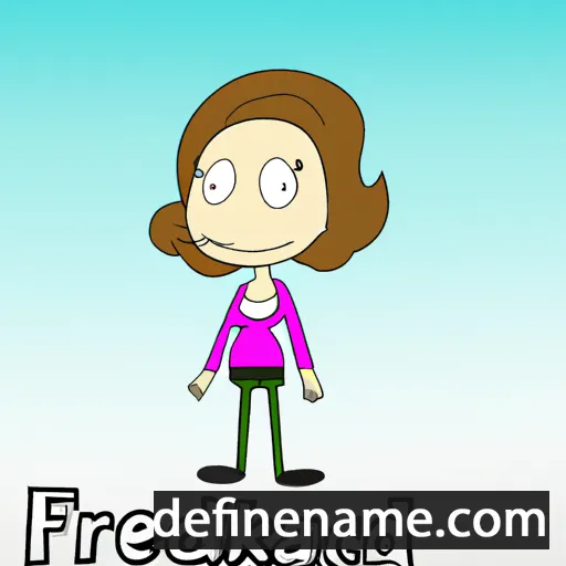 Fredericka cartoon