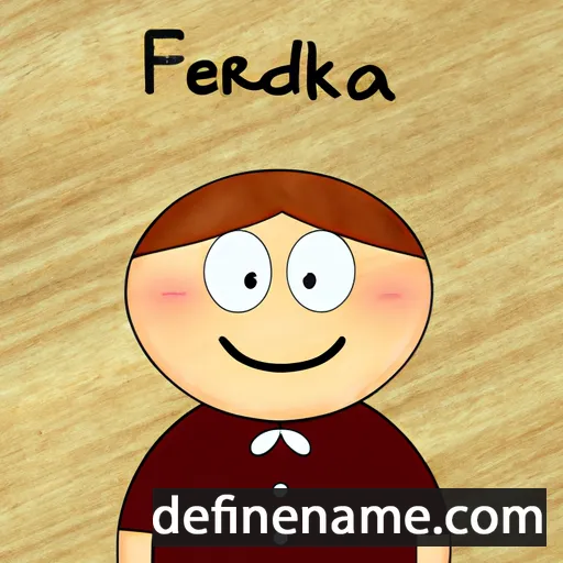 Frederika cartoon