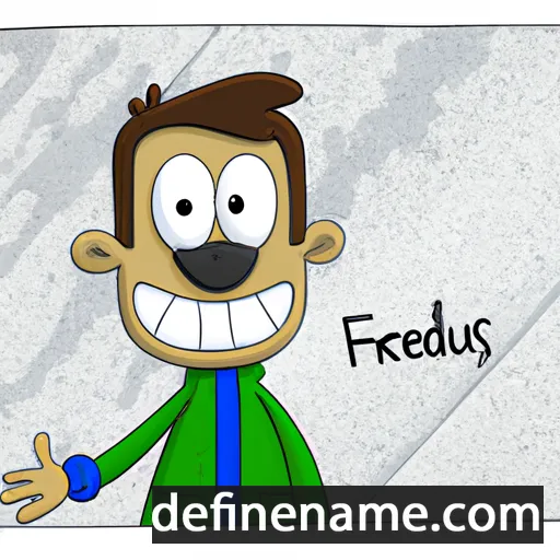 Frederius cartoon