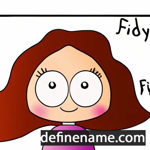 Freydís cartoon