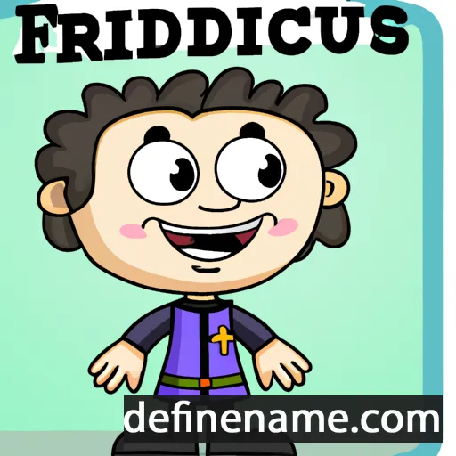 Fridianus cartoon