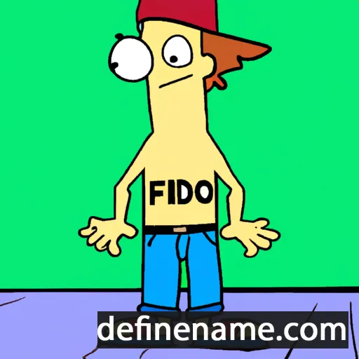 Frido cartoon