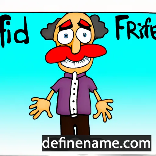 Fridolf cartoon