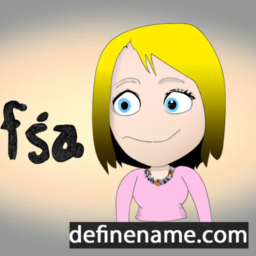 Frisa cartoon