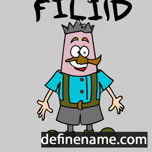 Friðleif cartoon