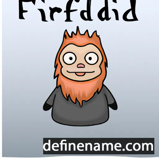 Friðleifur cartoon