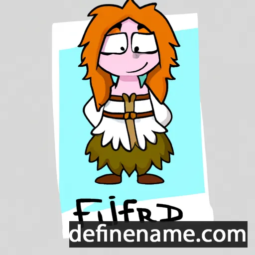 Friðúlfr cartoon