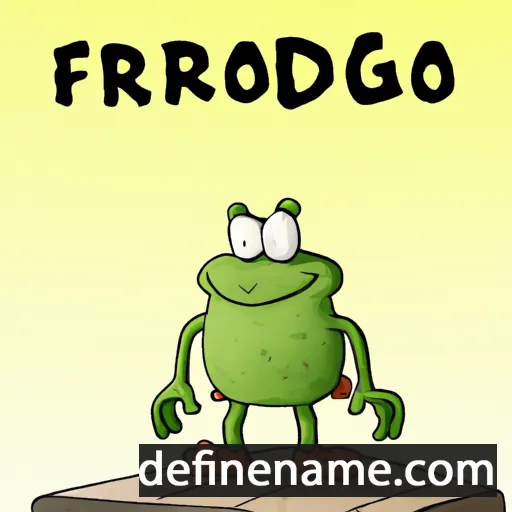 Frögärd cartoon