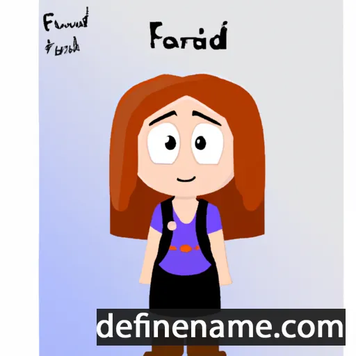 Fróða cartoon