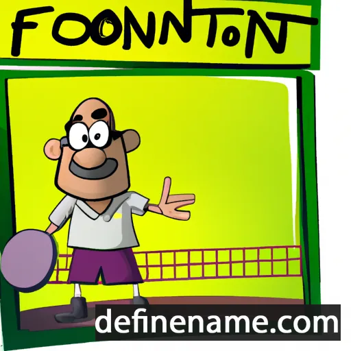 Fronton cartoon