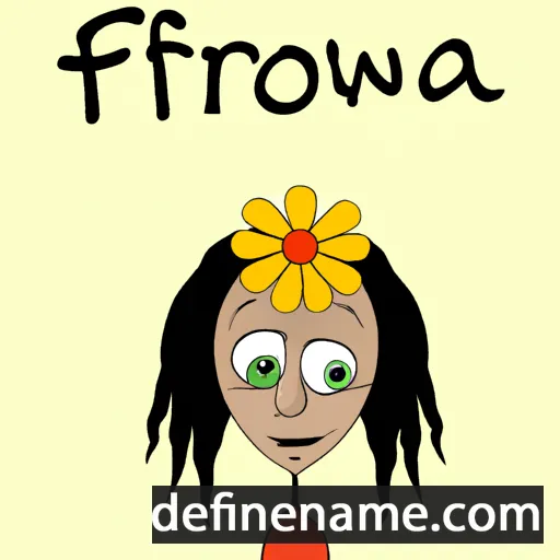 Frowa cartoon