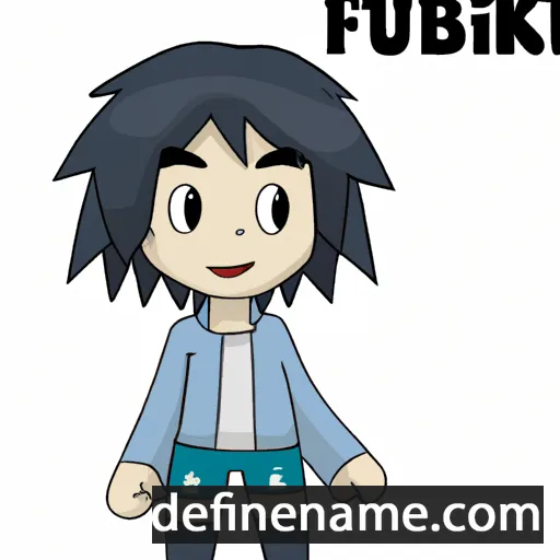 Fubuki cartoon