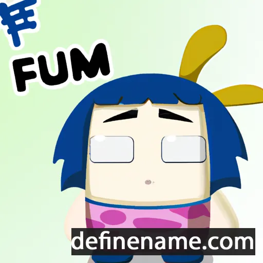 cartoon of the name Fumu