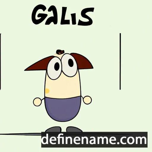 Gális cartoon