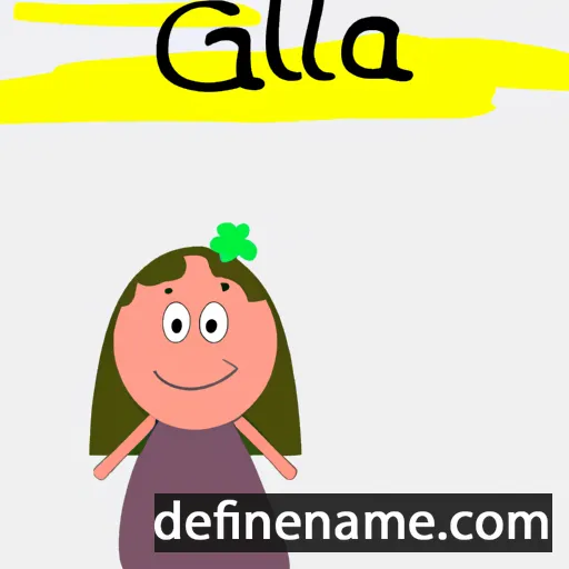 Gállá cartoon