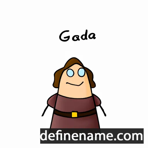 Gärda cartoon