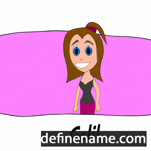 cartoon of the name Gal