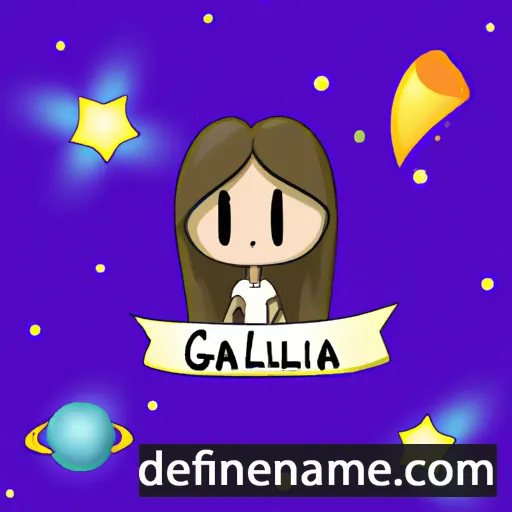 Galaxia cartoon